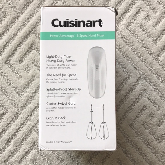 Cuisinart 3 speed hand Mixer -BNIB - Picture 2 of 5